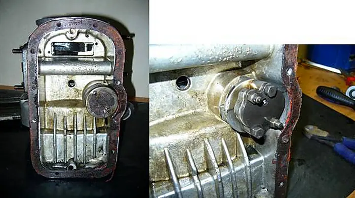 K-750M — remont silnika — zdjęcie