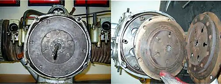 K-750M — remont silnika — zdjęcie